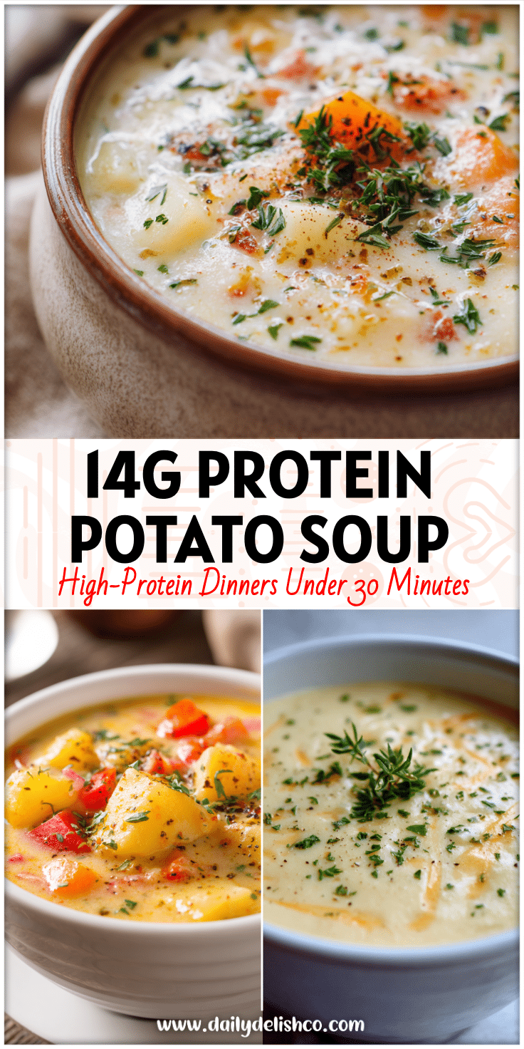 High Protein Potato Soup Crock Pot Healthy